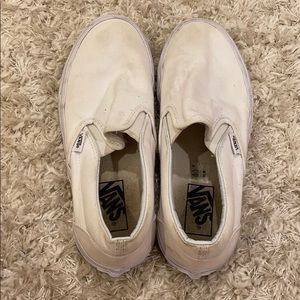 Vans slip on